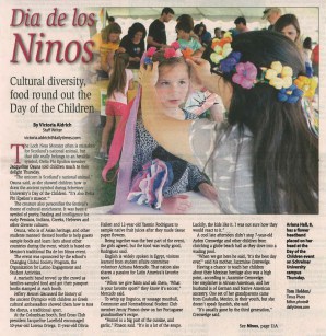 2015_05_01 Kerrville Daily Times1 (Dia del Nino)
