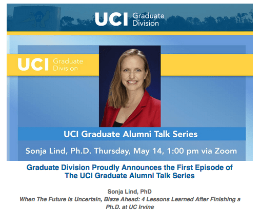 UCI Email Announcement